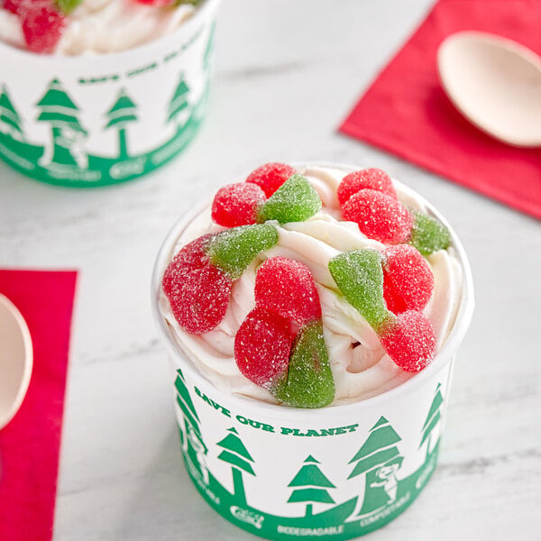 Kervan Sour Gummy Cherries 5 lb.