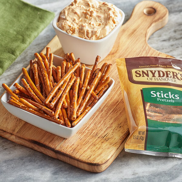 Snyder's of Hanover Pretzel Sticks 1.5 oz. - 60/Case