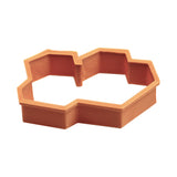 Double Tefillin Cookie Cutter, 3" x 2" x 3/4" H