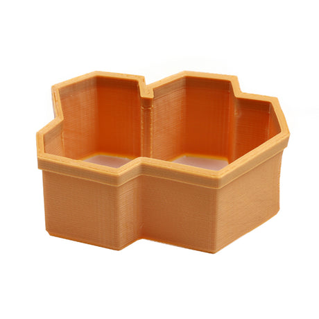Large Double Tefillin Cookie / Cake Cutter, 3" x 2" x 1 1/2" H