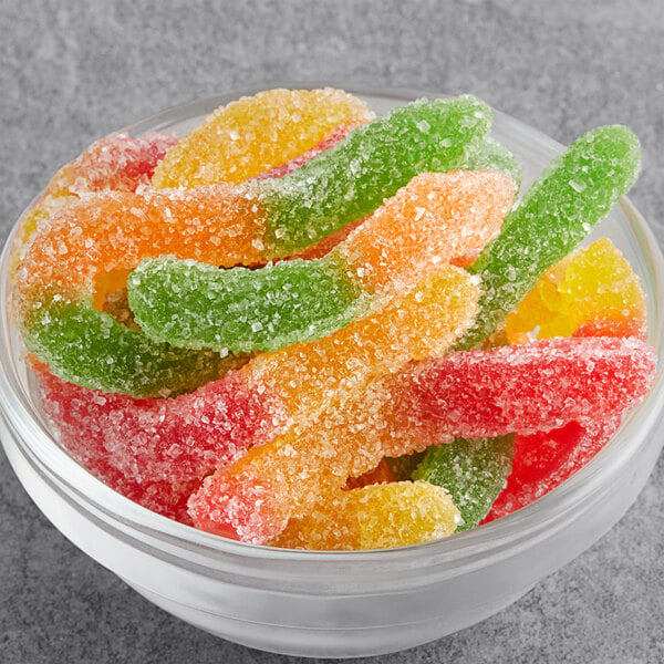 Kervan Sour Gummy Worms 5 lb.