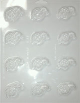 কামড়ের আকারের কর্নুকোপিয়া চকোলেট ছাঁচ