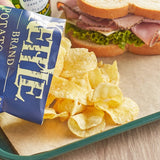 Kettle Brand Sea Salt & Vinegar Potato Chips 1.5 oz. - 24/Case