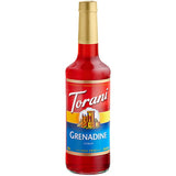 Torani Grenadine Flavoring Syrup 750 mL Glass Bottle