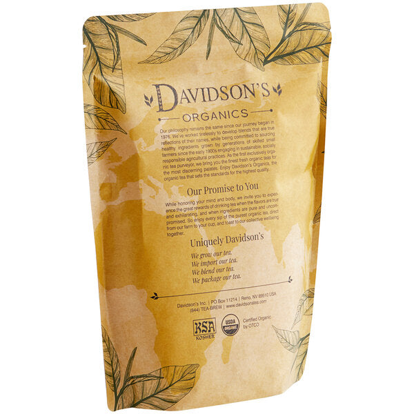 Davidson's Organic Jasmine Rose Loose Leaf Tea 1 lb.