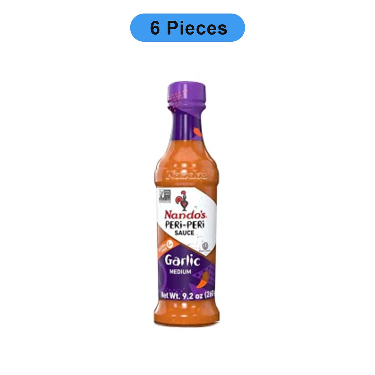 NANDO'S GARLIC PERI PERI SAUCE 9.2 OZ BOTTLE