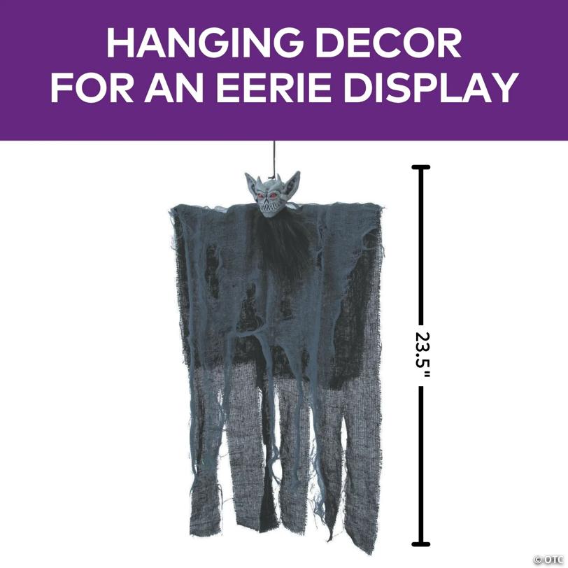 23 1/2" Hanging Alien Demon Halloween Decoration