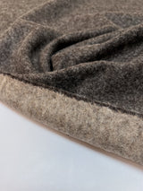 Wool Knitted Melange Brown