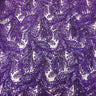 Floral Sequin Lace Fabric 52" Wide Polyester
