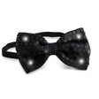 Black Bow Tie with Flashing Lights