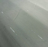 Viscose Striped Suit Fabric White Green