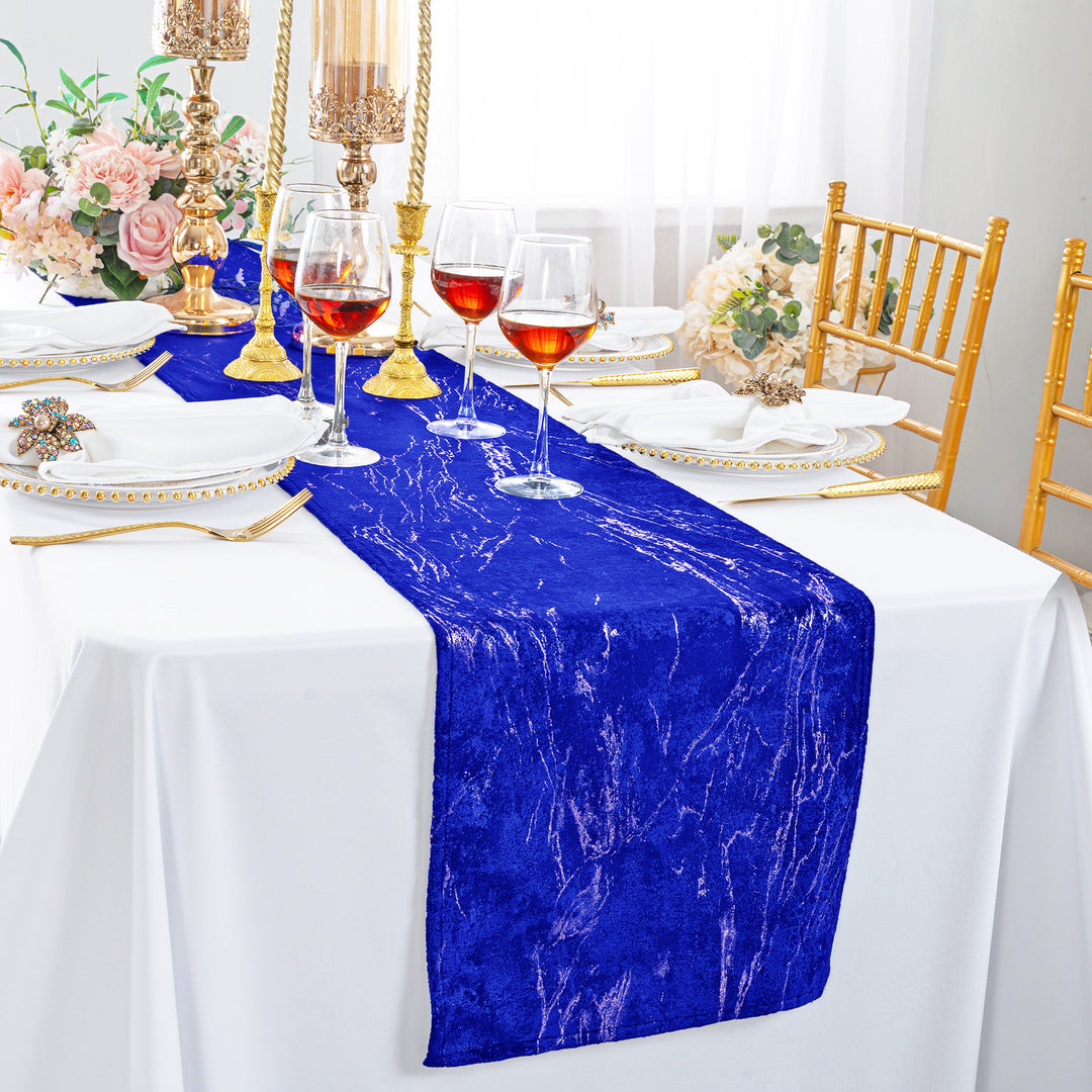 Gilded Marble Holland Velvet Table Runner