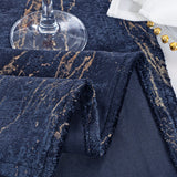 Velvet Table Runner 13x108 Navy Blue