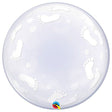 Baby Footprints Deco Bubble Balloon