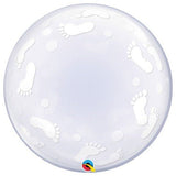 Baby Footprints Deco Bubble Balloon