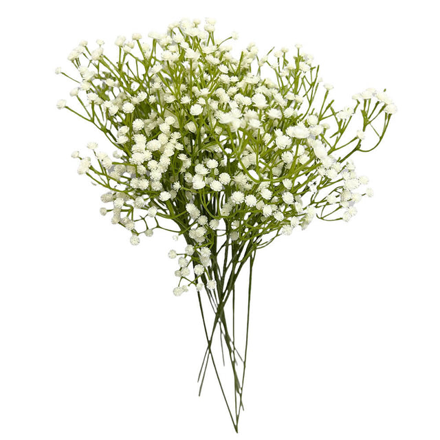 Silk Flowers Baby's Breath Cream