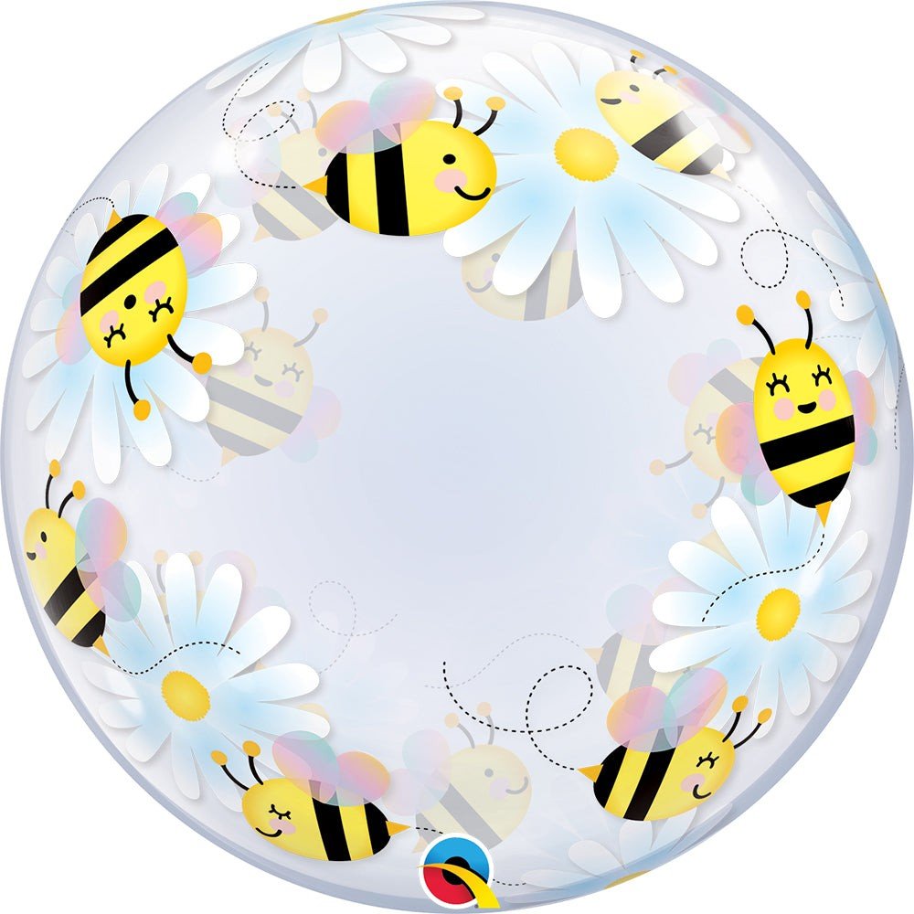 Bubble Balloon Sweet Bees & Daisies
