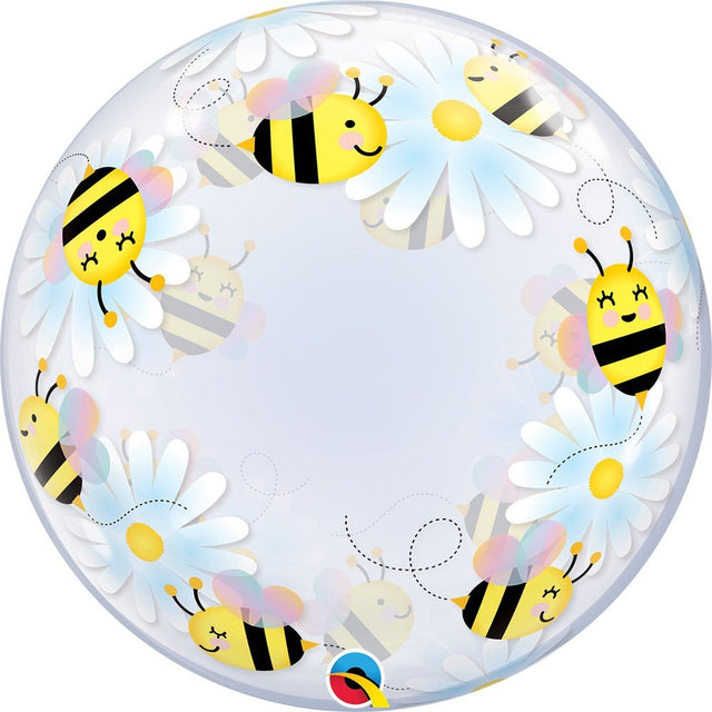 Bubble Balloon Sweet Bees & Daisies