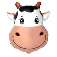 Cow Head Foil Balloon