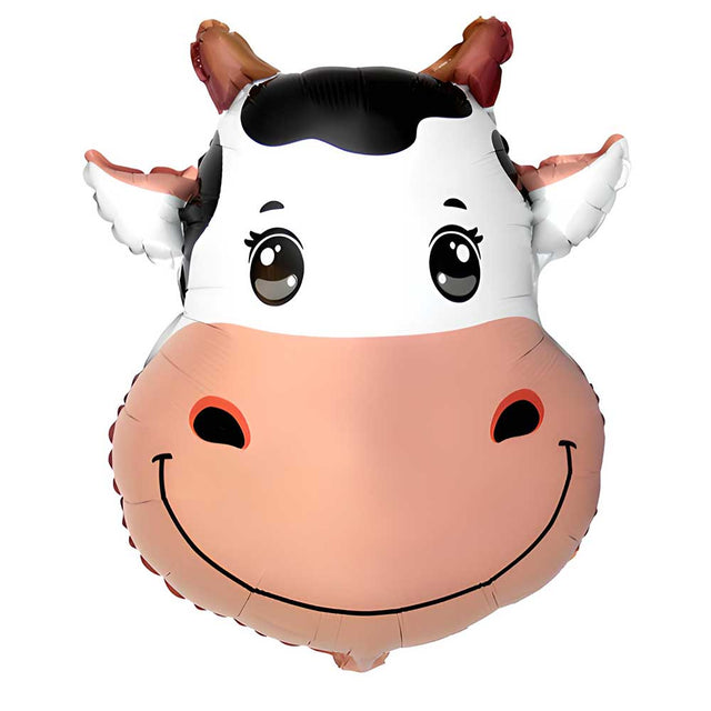 Cow Head Foil Balloon