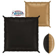 Foil Balloon Deco Bicolor Square Black & Champagne 2 Pack