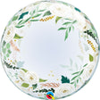 Wedding Floral Bubble Balloon