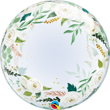 Wedding Floral Bubble Balloon