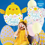 Easter Egg Chick Foil Balloon