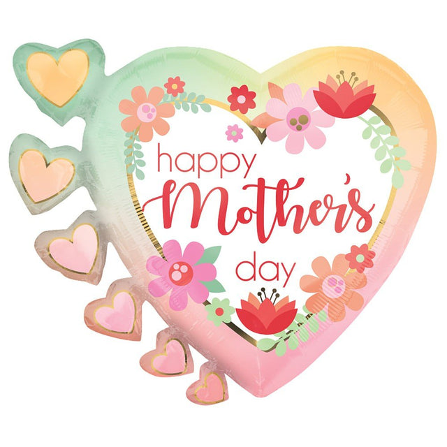 Mother's Day Foil Balloon 24 Inch Ombre