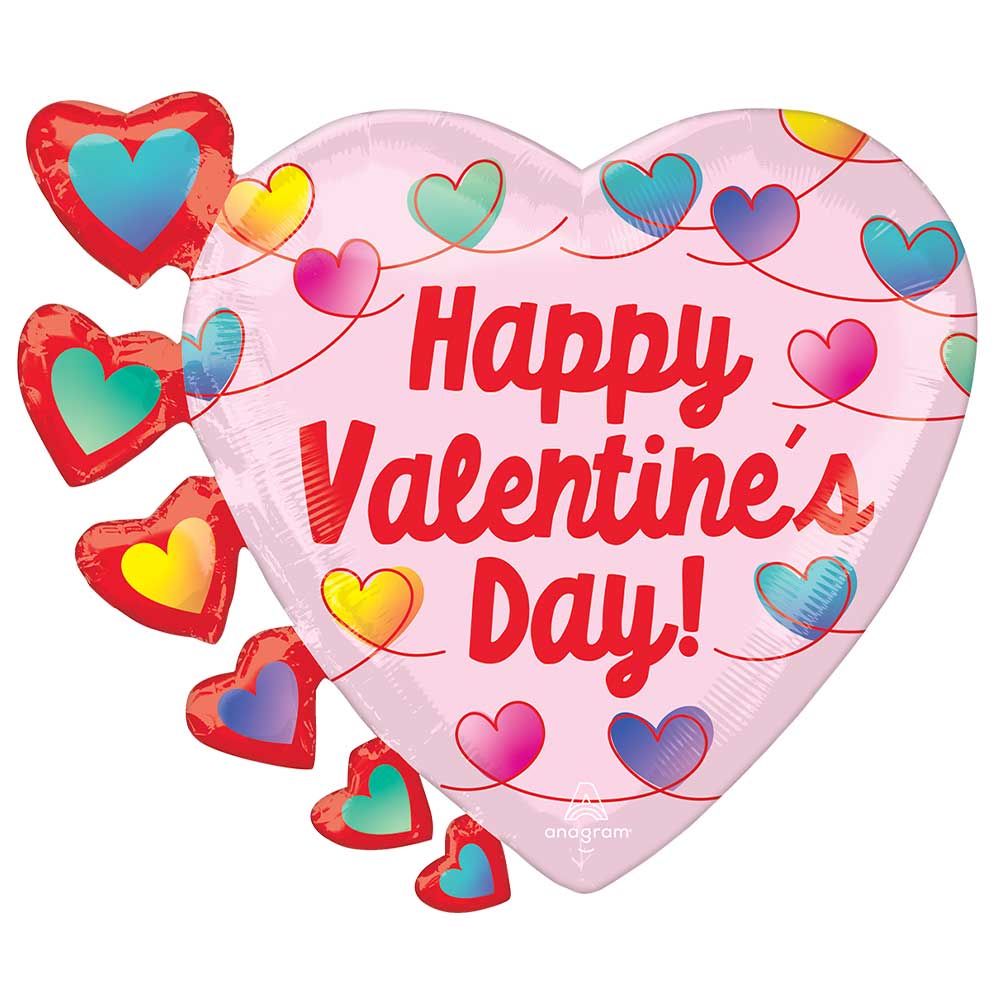 Valentine's Day Foil Balloon 24 Inch