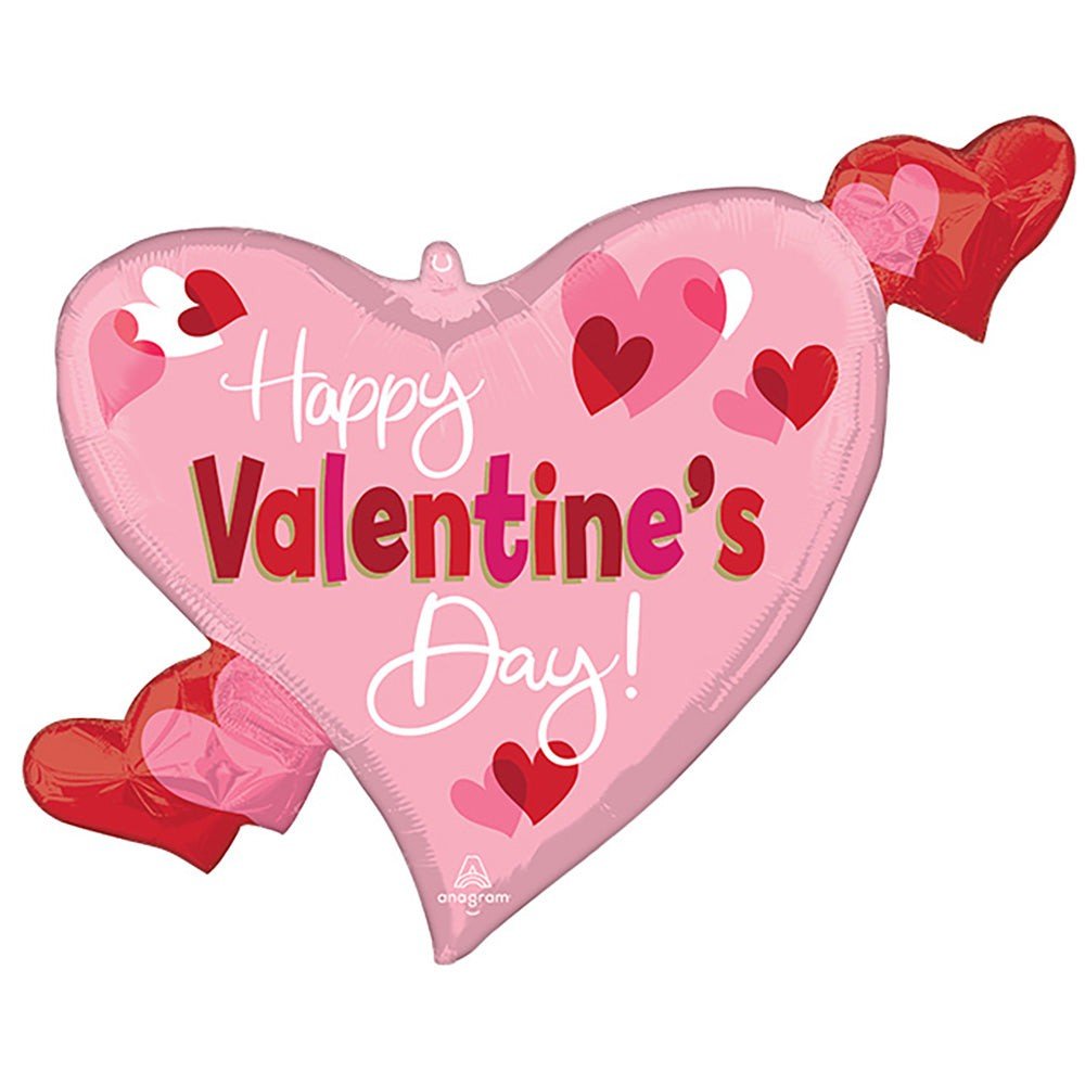 Valentine's Day Heart Foil Balloon