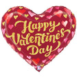 Heart Foil Balloon Happy Valentine's Day