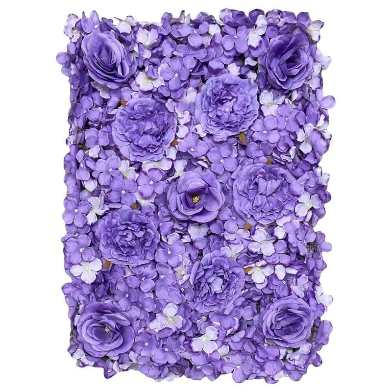 Artificial Flower Panel Lavender