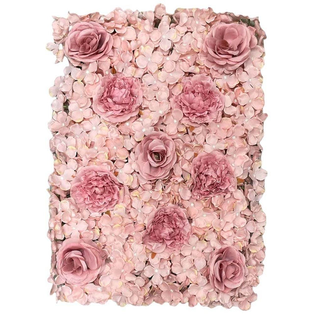 Hydrangea Flower Panel Light Mauve