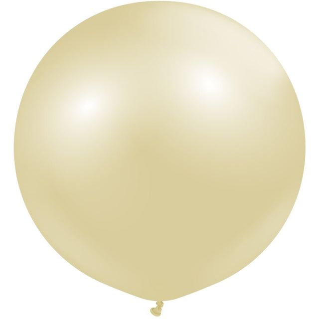 Latex Balloons 24 Inch Kalisan Aura Antique Gold