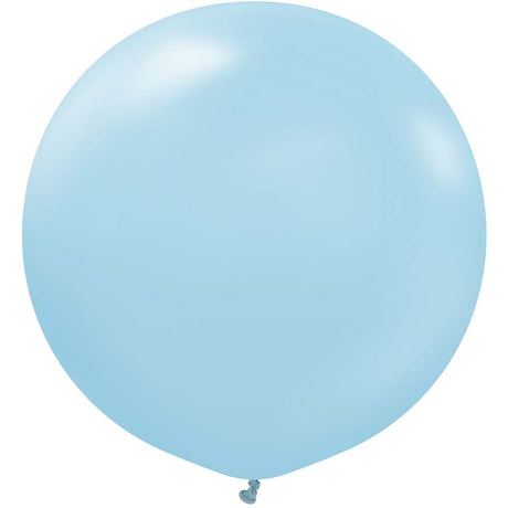 Latex Balloons 24 Inch Kalisan Macaron Blue
