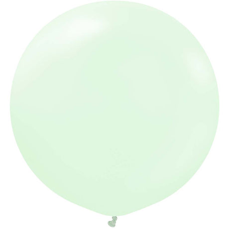 Latex Balloons 24 Inch Kalisan Macaron Pale Green