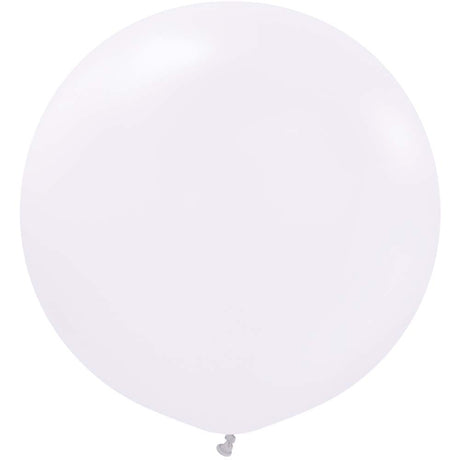 Latex Balloons 24 Inch Kalisan Macaron Pale Lilac