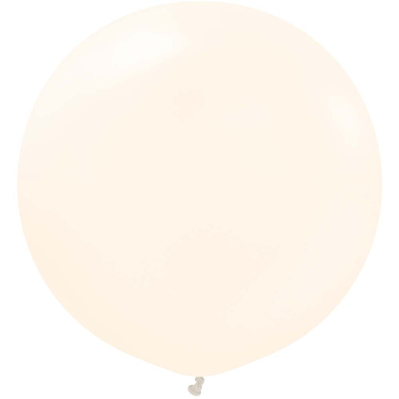 24 Inch Latex Balloons Kalisan Macaron Pale Salmon