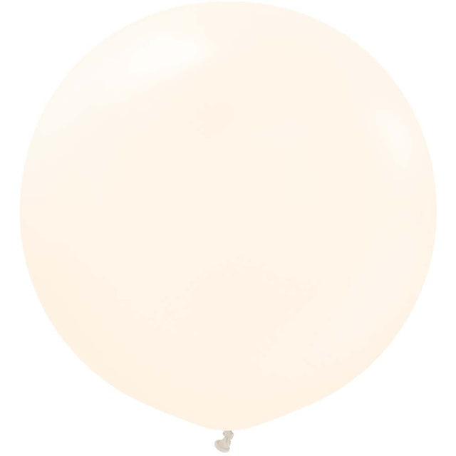 24 Inch Latex Balloons Kalisan Macaron Pale Salmon