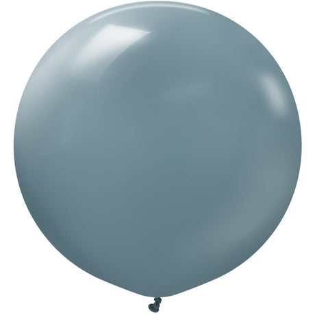 Latex Balloons 24 Inch Retro Denim Blue
