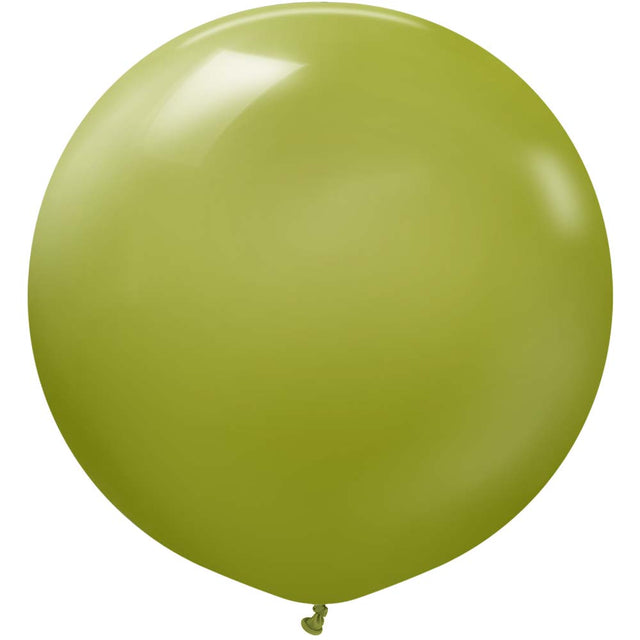 Latex Balloons 24 Inch Kalisan Retro Olive