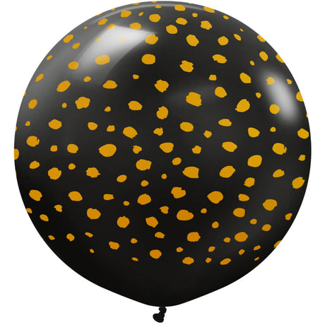 24 Inch Safari Cheetah Latex Balloons