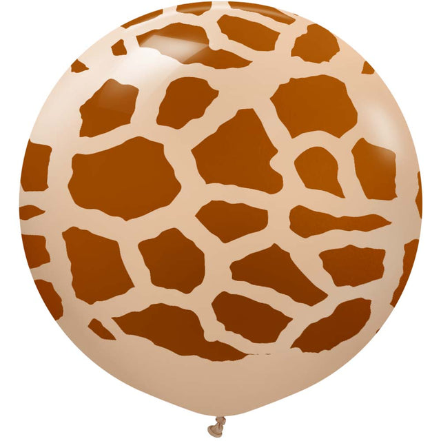 Latex Balloons Safari Giraffe 24 Inch
