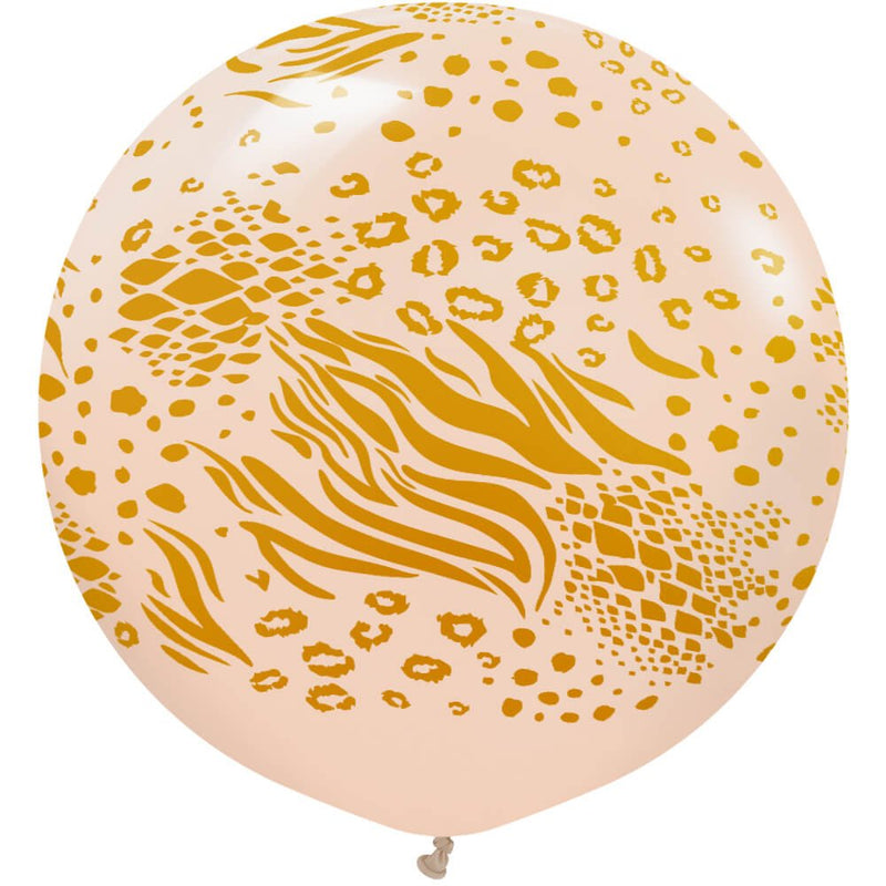 Latex Balloons Safari Mutant Blush Gold Ink