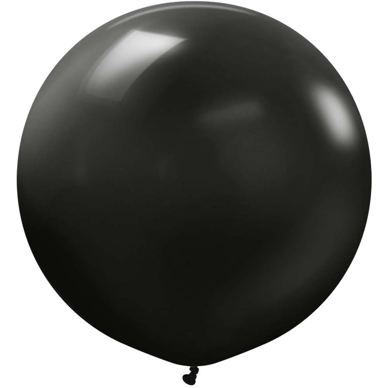 24 Inch Black Latex Balloons