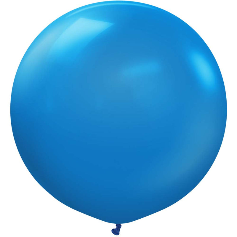 24 Inch Blue Latex Balloons