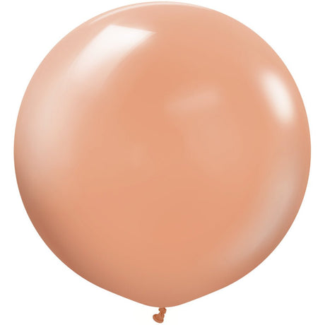 Latex Balloons 24 Inch Kalisan Standard Clay Pink