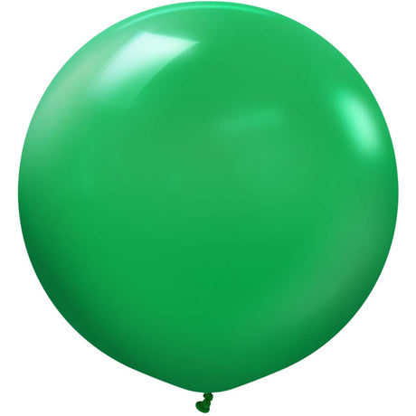24 Inch Green Latex Balloons