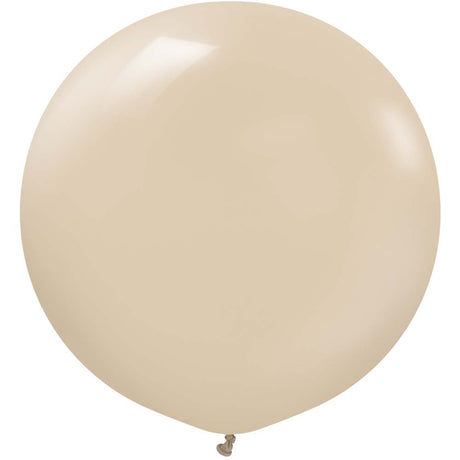 Latex Balloons 24 Inch Kalisan Hazelnut
